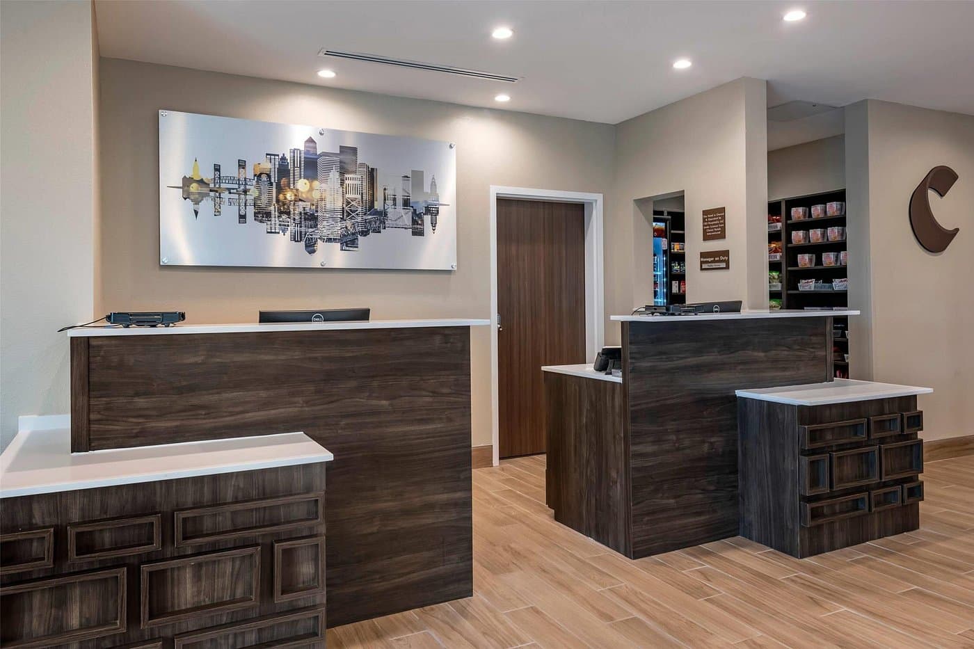 Front desk